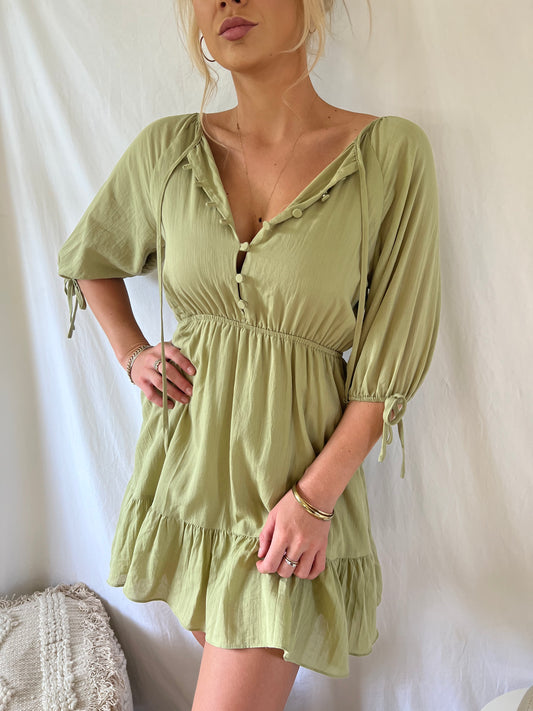 Dahlia Button up Shirt Dress