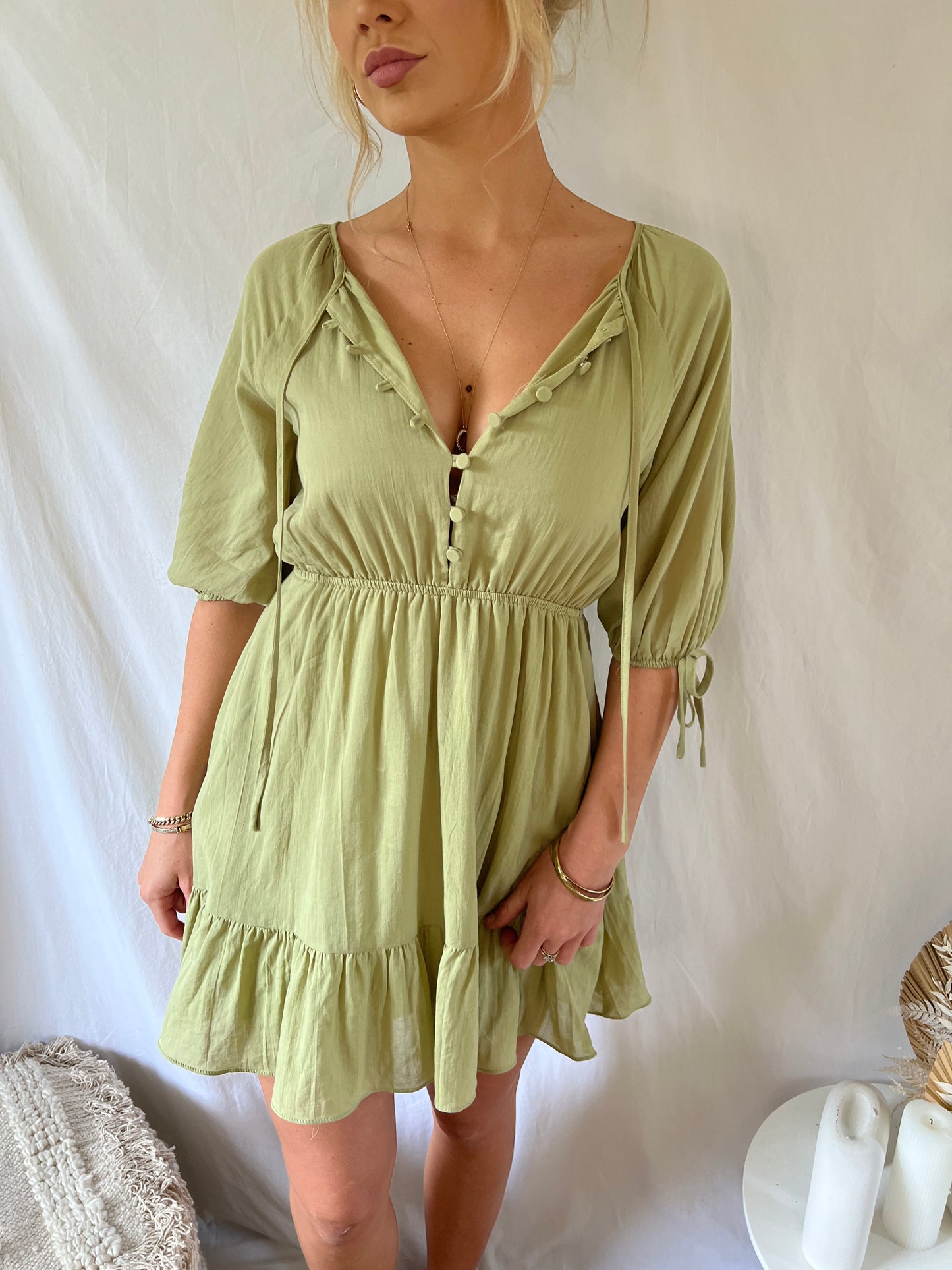 Dahlia Button up Shirt Dress