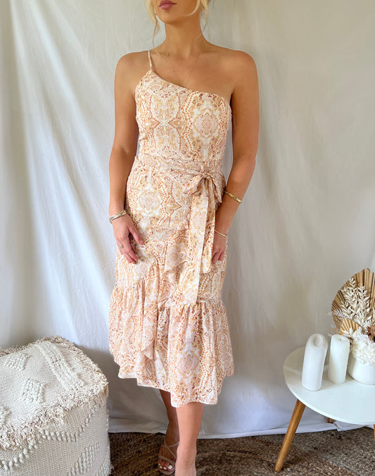 Kimberley One Shoulder Midi Dress