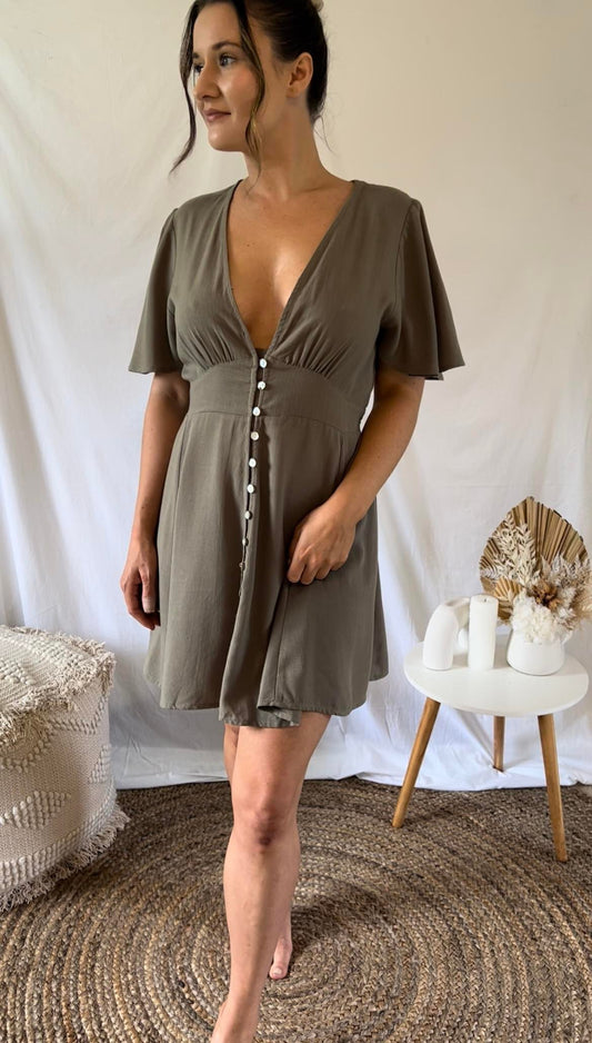 Ellie Button Down Dress